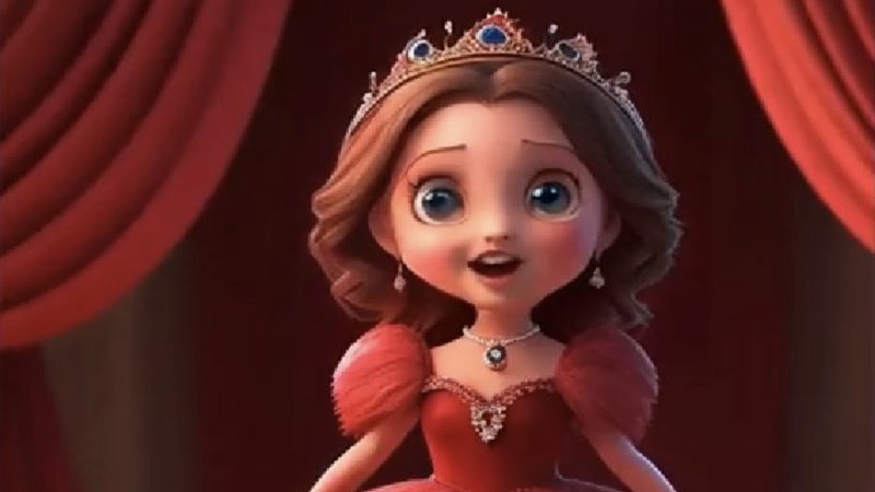 An image of the Princess jane ai character.